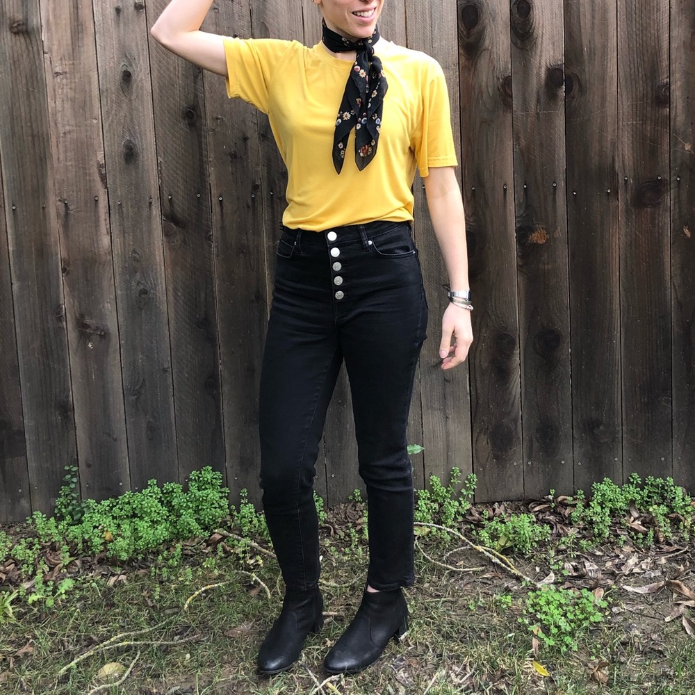 Yellow T-shirt